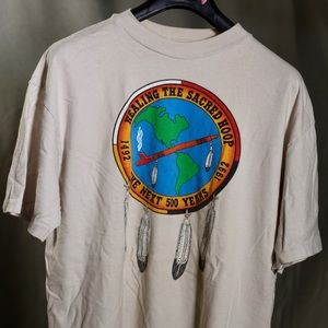 Vintage Healer t shirt! Sacred Hoop